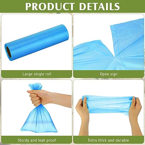 20 Rolls 4000 Ct Dog Poop Bags Leak Proof (1 Count (Pack of 20) / Blue)