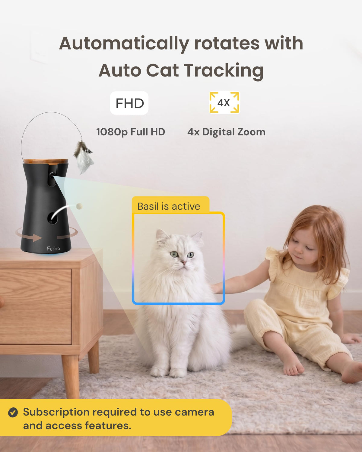 360° Cat Camera [Paid Plan Required to Activate] (360° Cat Camera / Subscription Required to Activate)