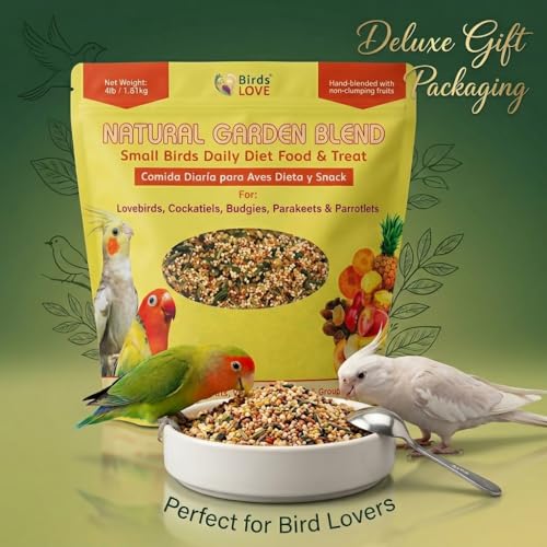 Natural Garden Blend Bird Food for Small Birds (4 Pound (Pack of 1))