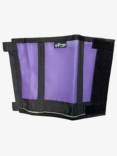 Warrior Fly Boots for Horses (Trojan Warrior / Purple)