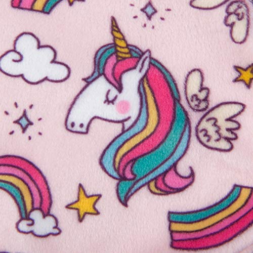 Small Dogs Outfit Soft Puppy Onesies Pjs Dog Pajamas Pet Coat Cat Apparel Comfy Doggie Jumpsuit Bodysuit for All Seasons P67XXL (Pink unicorn / XX-Large)