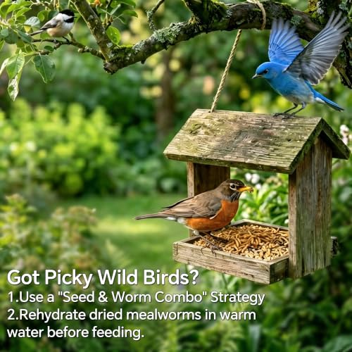 5LB Dried Mealworms