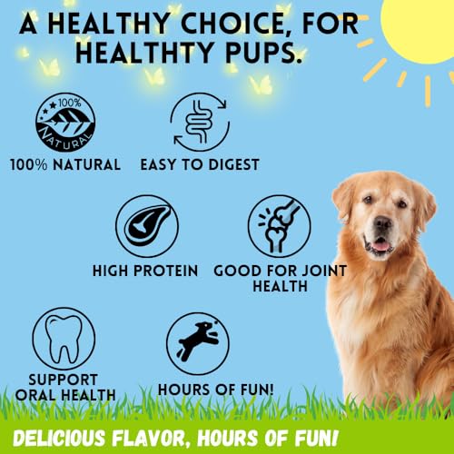 12 Inch Beef Collagen Rolls for Dogs