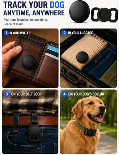 GPS Dog Tracker Collar Pet Finder Tag