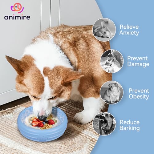 Dog Lick Bowl (L / Baby blue)