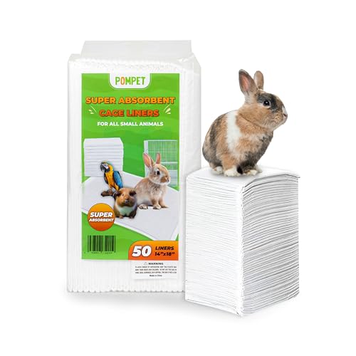 14"" X 18"" Disposable Guinea Pig Cage Liners 50 PCS