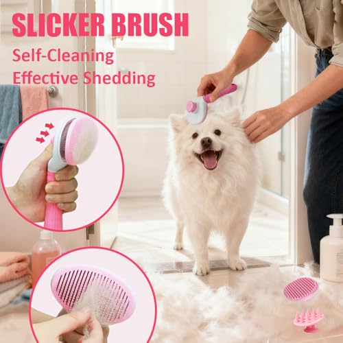 Dog Grooming Kit (Pink Grooming)