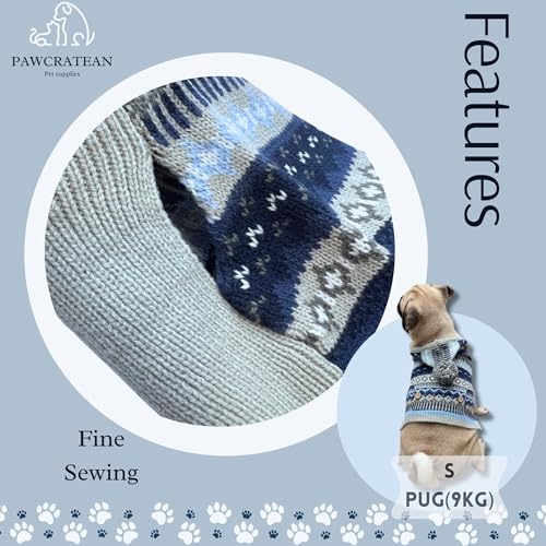 Cute Sweater for Dogs and Cats Soft Flannel Pet Outfit Warm and Cozy Animal Hoodie Small to Large Pet Clothes for Halloween Parties and Everyday Wear (Small)