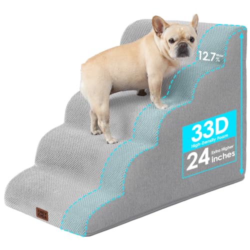 Curved Dog Stairs Ramp