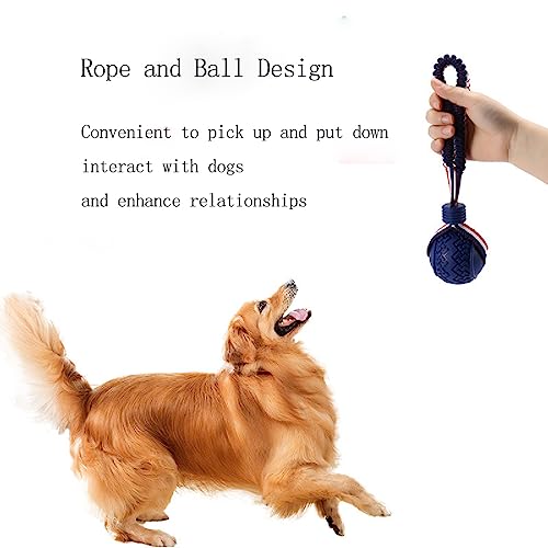 Dog Ball with Rope Toy