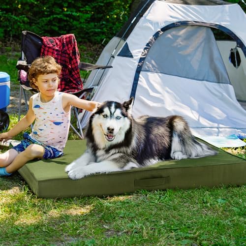 Cooling Dog Bed (Jumbo Plus / Green)