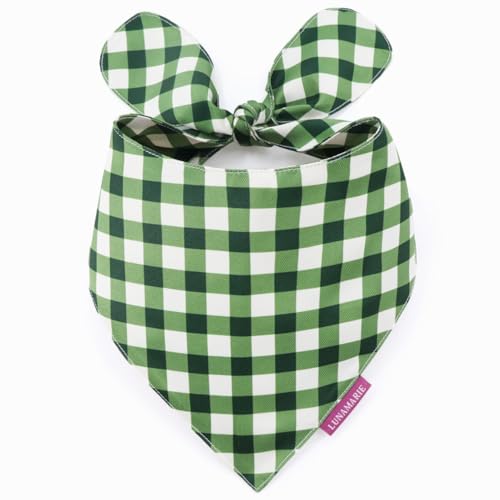 Luxury Pet Birthday Bandanas (Olive / Small)