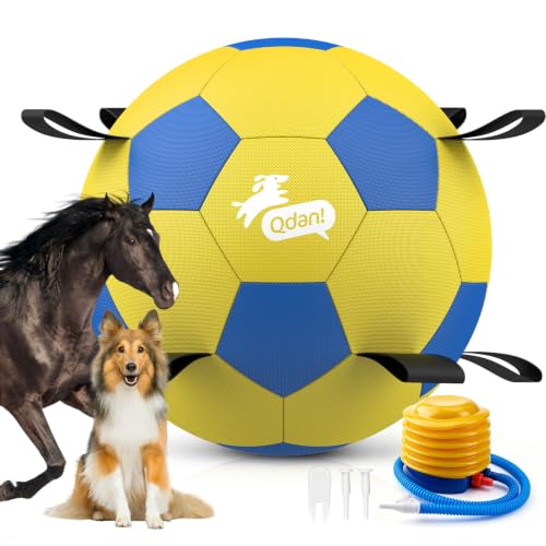 25 Inch Herding Ball for Dog with Straps (Yellow / 25 Inch)