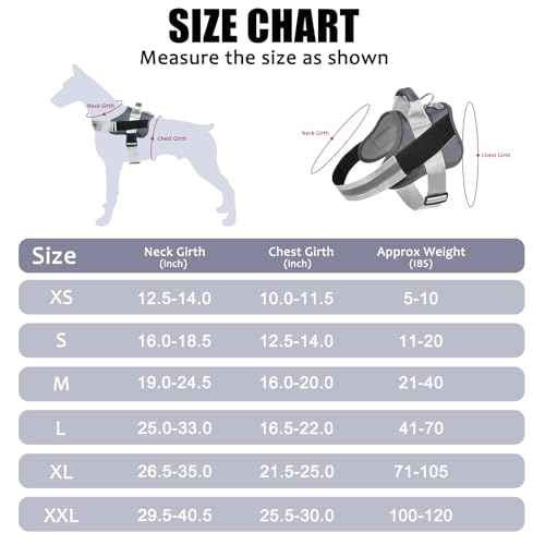Dog Harness No (Small (Pack of 1) / TwilightGray)