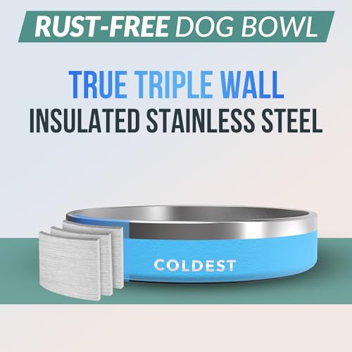 Coldest Dog Bowl (21 oz / Celestial Blue)