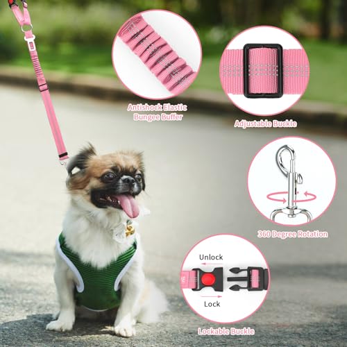 Dog Seat Belt for Car (Pink)