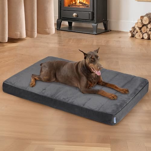 Dog Bed for XX Large Dog (Dark / 47"L x 29"W x 3"H)