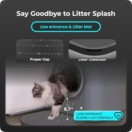TYPro Self Cleaning Cat Litter Box Automatic Hands