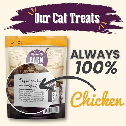 Chicken Cat Treat Crumbles 100% Natural