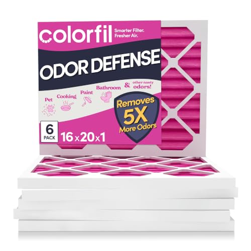 16x20x1 Air Filter (6-Pack / 16" x 20" x 1")