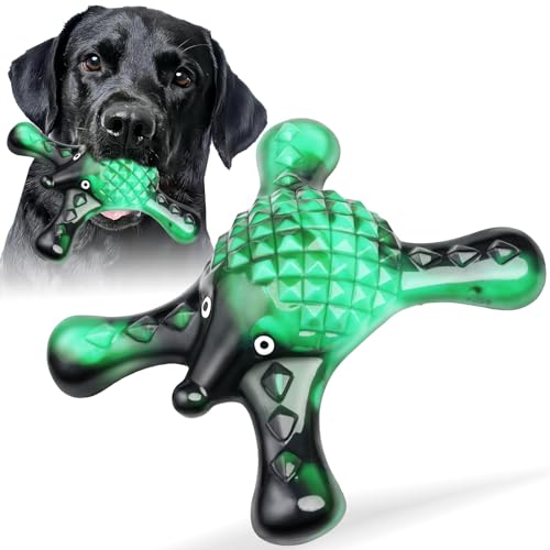Dog Toys for Aggressive Chewers (Large / Green)