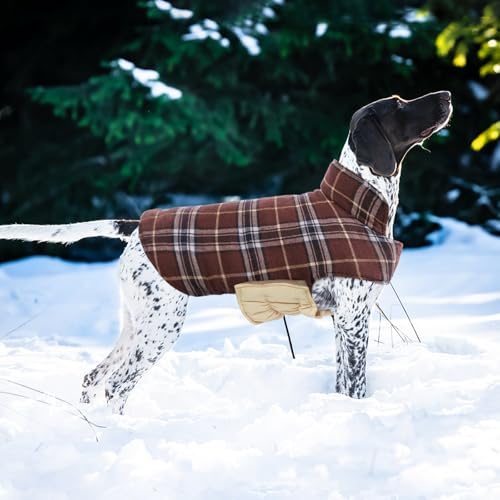 Waterproof Dog Coat (Brown / 3X-Large (Pack of 1))