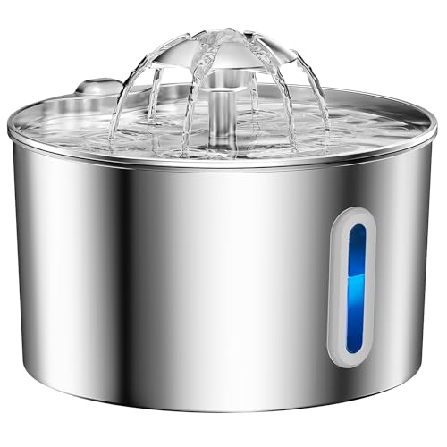 Cat Water Fountain Stainless Steel (2.2L+6 Filters)