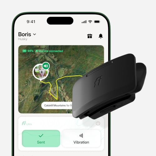 Ultra Satellite Dog Tracker [12 Month Membership Included] Real (Ultra 12 Month)