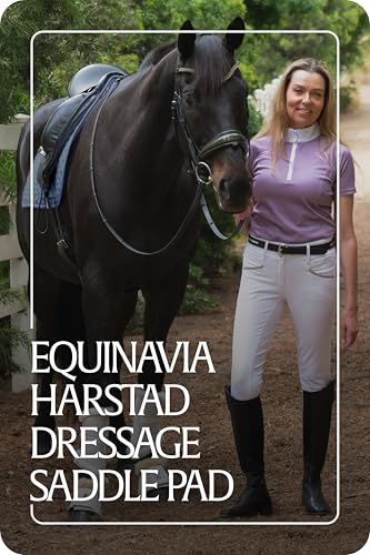 Harstad Horse Saddle Pad Dressage (Winter Sky Blue / Horse)