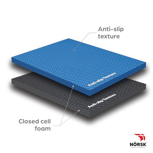 Reversible 3 4" EVA Foam Gym Floor Tiles (Dazzling Blue/Black / 16 Tiles - 64 Sq. Ft.)