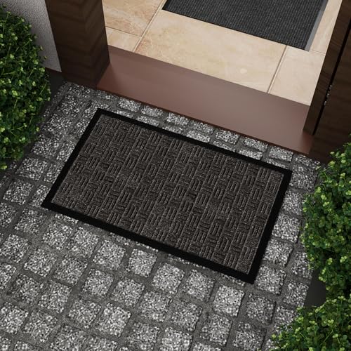 Scraper Doormat (Charcoal / 1'6" x 2'6" (Mat))
