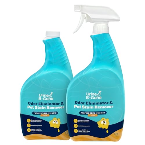 Urine B Gone Enzyme Cleaner for Human & Pet Urine (32 Fl Oz (Pack of 2))