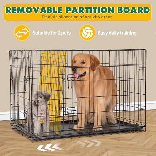 Large Dog Crate 42 Inch (42.5"L x 26.8"W x 29.1"H)