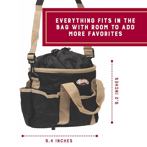 Horse Grooming Kit (Black/Beige)
