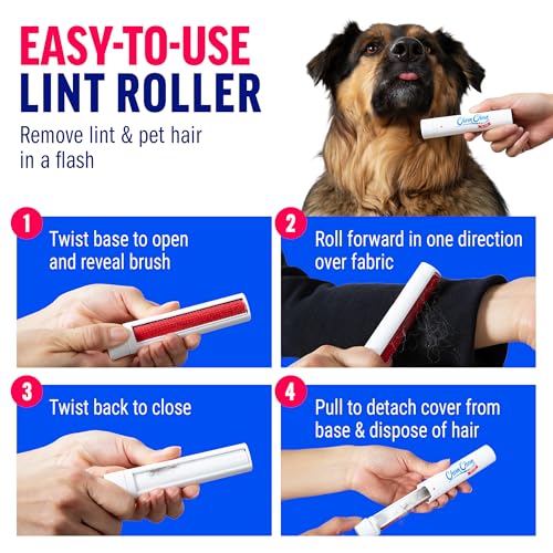 Reusable Lint Roller Pet Hair Removal Tool for Clothes