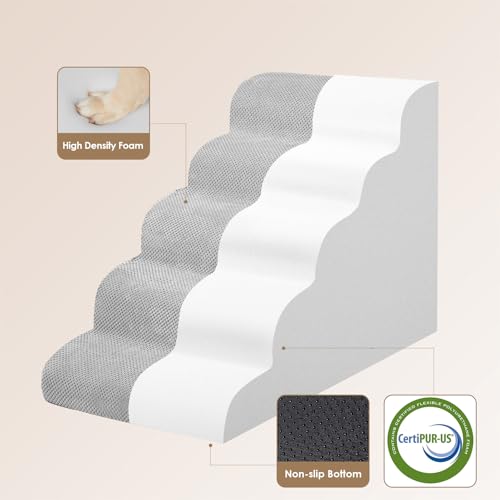 Curved Dog Stairs Ramp