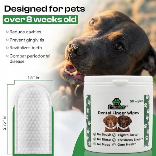 Dog Teeth Cleaning Wipes