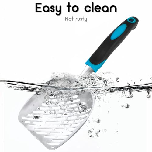 Cat Litter Scoop (L / Blue)