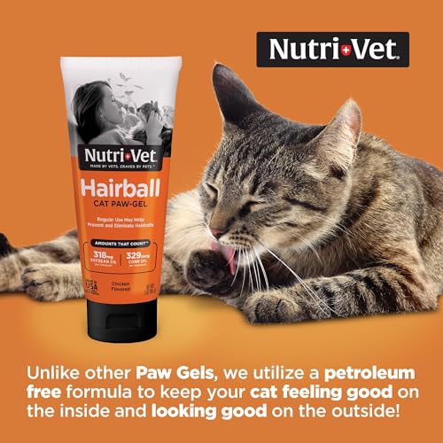 Cat Hairball Paw Gel (3 Ounce / Chicken)