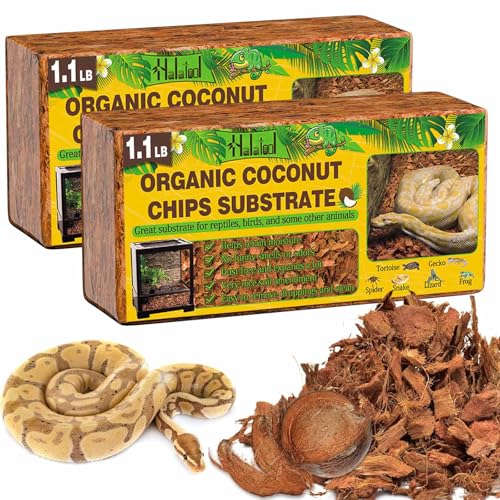 2 Pack Coconut Husk for Reptiles (2 Pack)