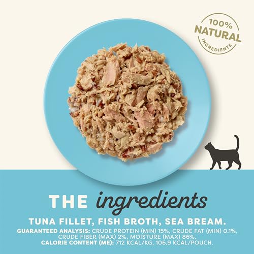 Tuna Fillet & Seabream in Broth Wet Cat Food 12