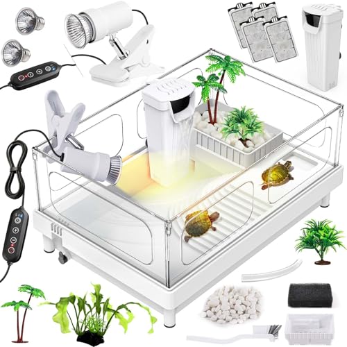 Small Turtle Tank Kit (White)