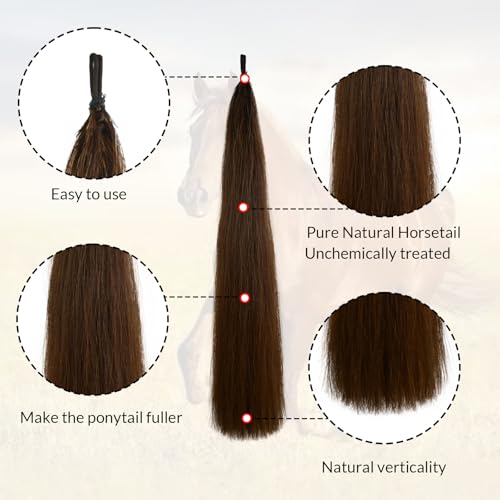 28 30 IN Long 3 (3/8 LB Chestnut - Natural Loop)