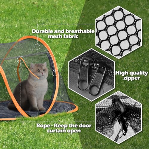 Cat Tent Outdoor (Orange)
