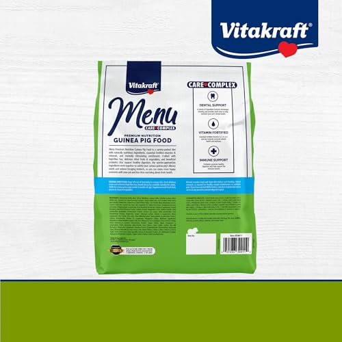 Menu Guinea Pig Food 5 lb (5 Pound (Pack of 1))