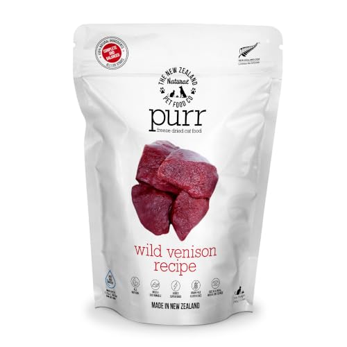 Purr Wild Venison Freeze Dried Recipe (9.9 Ounce (Pack of 1))