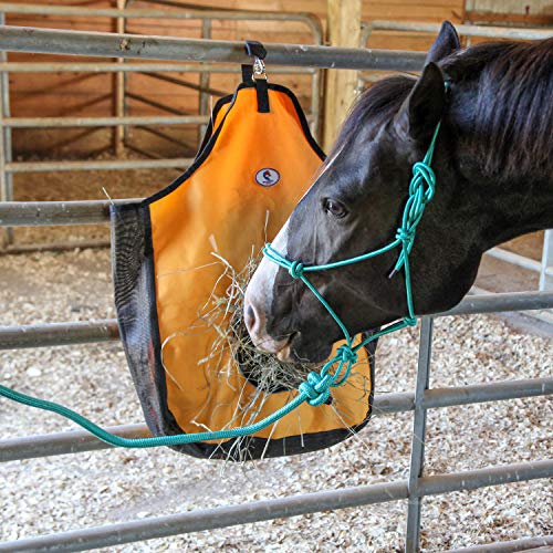 1200 D Hay Feeder Tote Bag for Horses (Red)