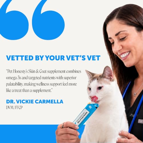 Vet Backed Cat Skin & Coat Supplement Puree (20-Day Supply)