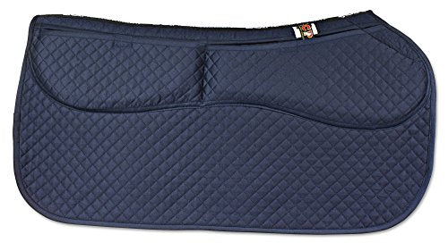 Thermoregulating Western Saddle Pad (Midnight Blue)