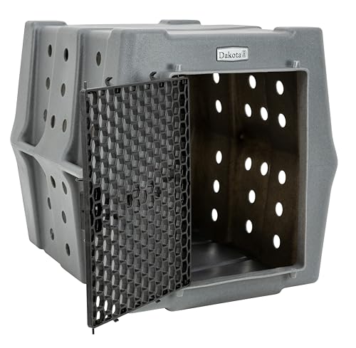 Dakota 283 Canine Rough and Tough Economy Dog Crate (Medium / Dark Granite)